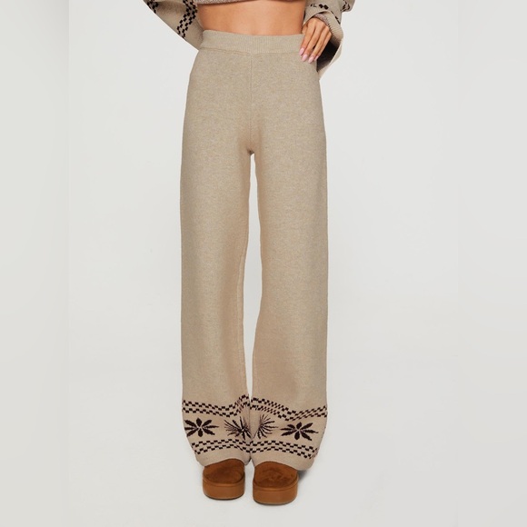 Princess Polly Pants - Princess Polly Anok Star Sweater Pants